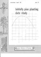 No. 039 Loblolly Pine Planting Date Study; by J. W. Garner