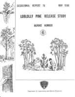 No. 070 Loblolly Pine Release Study Report No. 6; by T. A. Dierauf