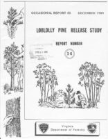 No. 085 Loblolly Pine Release Study Report No. 14; by T. A. Dierauf