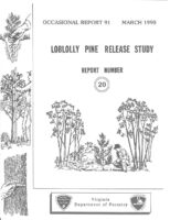 No. 091 Loblolly Pine Release Study Report No. 20; by T. A. Dierauf