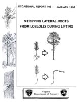 No. 105 Stripping Lateral Roots From Loblolly During Lifting; by T. A. Dierauf, L. A. Chandler, and D. L. Hixson